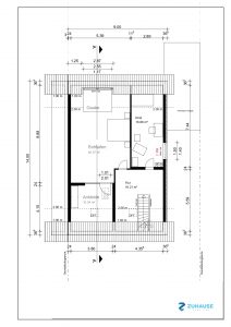 Grundriss Dachgeschoss